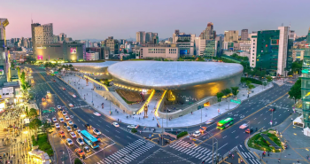 Dongdaemun Design Plaza - quần thể kiến trúc độc lạ ở Seoul