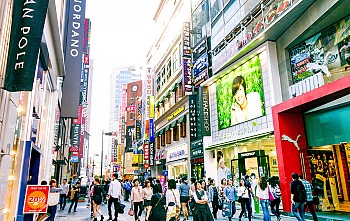 Thiên đường mua sắm Myeongdong Seoul